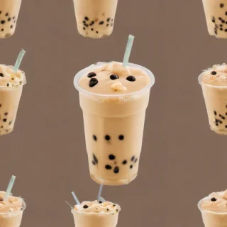 milk tea boba wallpaper