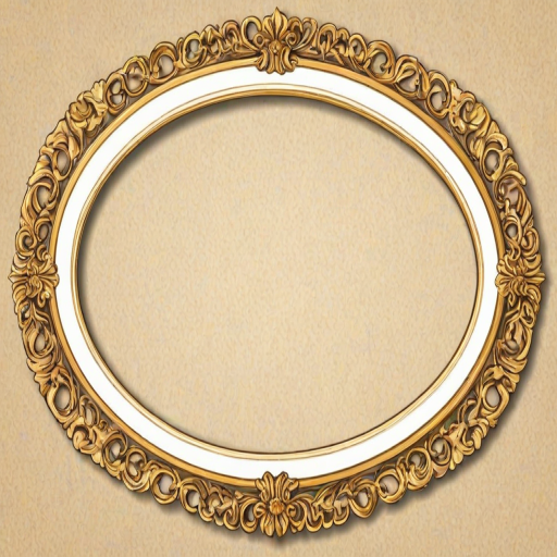 oval frame clipart