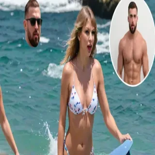 taylor swift bikini travis kelce
