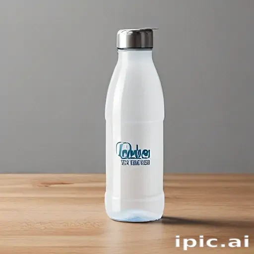 water bottle mockup