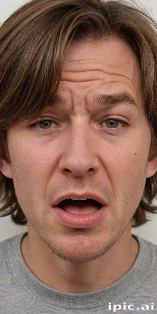 frustrated face