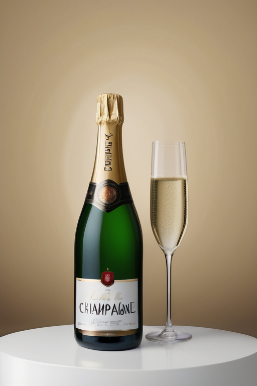chilling like a bottle of champagne