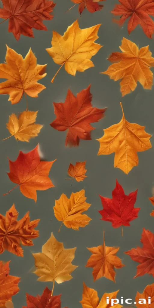fall leaves png transparent