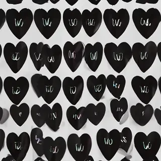 black heart aesthetic