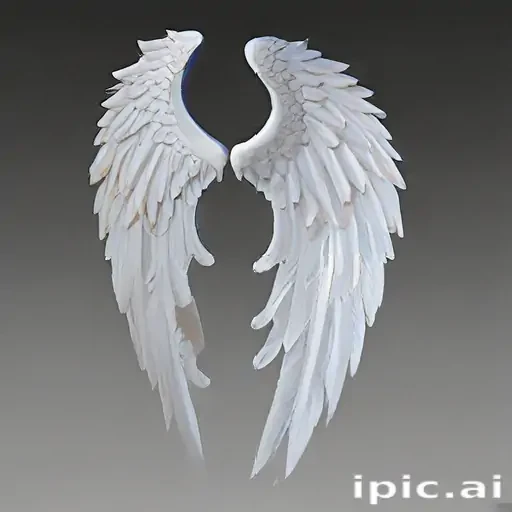 realistic angel wings png