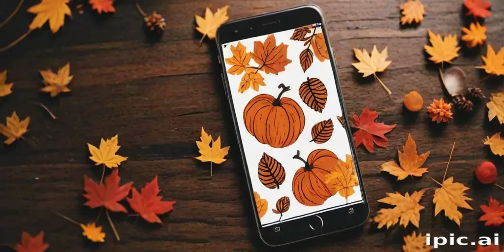 cute fall iphone wallpaper