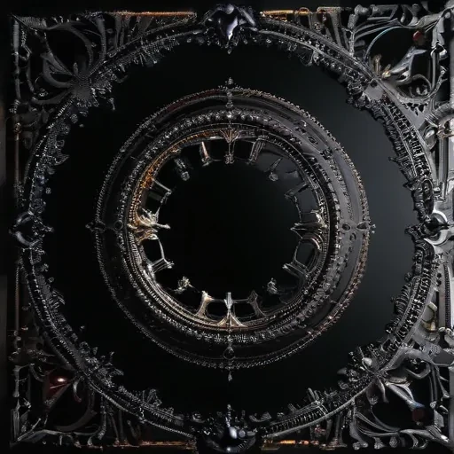 sparkling black background