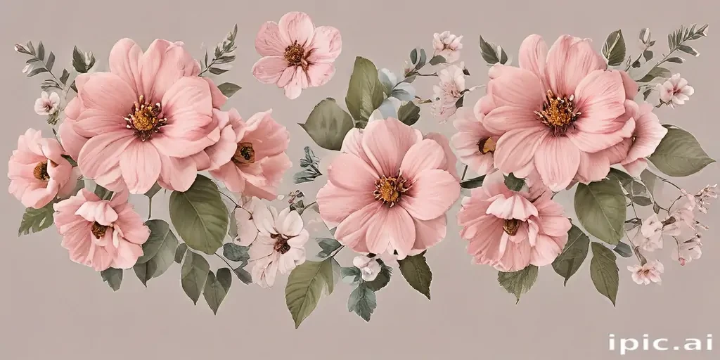 flowers png aesthetic