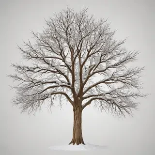 winter tree png