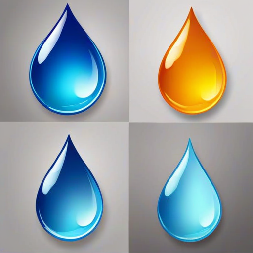 water droplets clipart