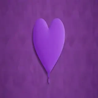 purple wallpaper heart