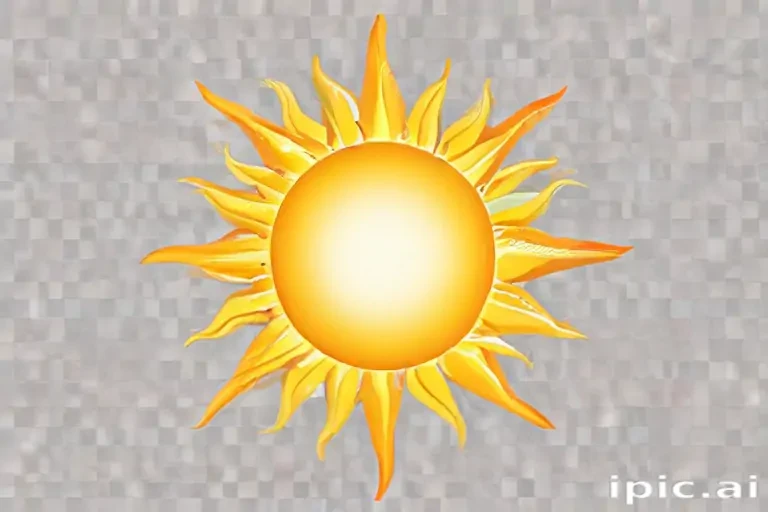 sun clipart transparent background
