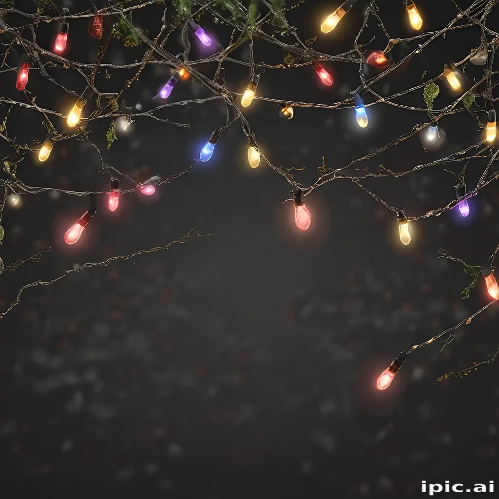 xmas lights png