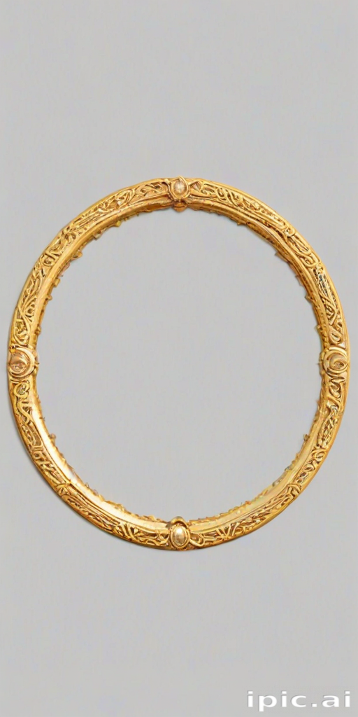 gold circle png