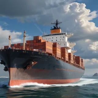 container ship