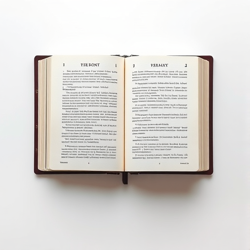 Create a high-quality illustration of an open eBook with a minimalist design, using a Canon EOS R5, 50mm lens, f/2.8 aperture, ISO 100, shot from a top-down view with soft lighting.