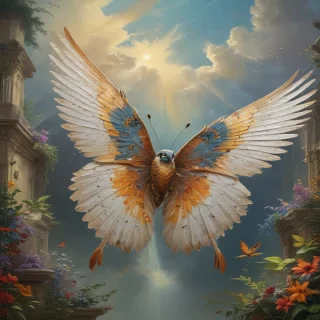 wings with background