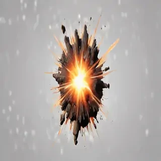 explosion transparent background