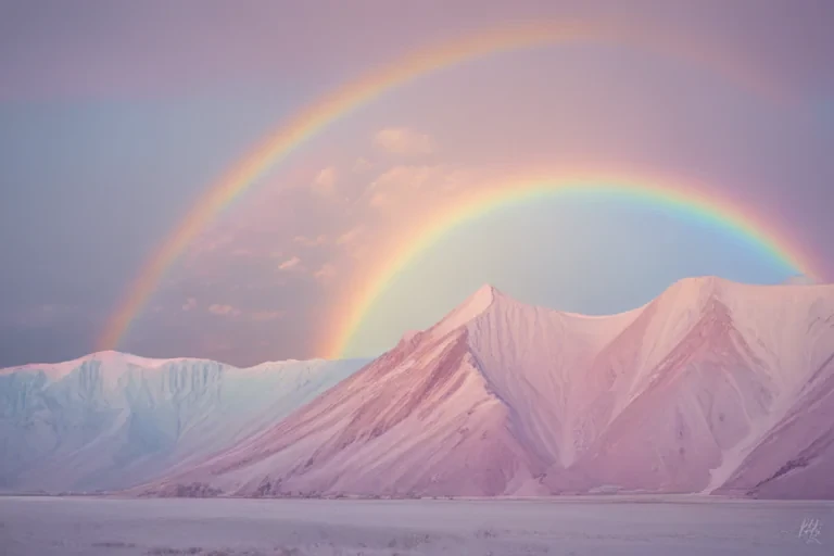 pastel rainbow