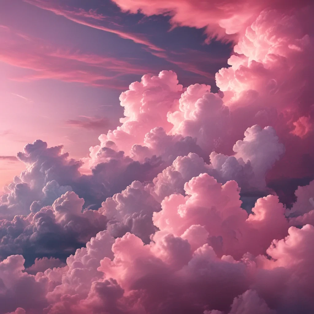 pink clouds wallpaper
