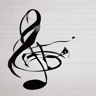 music note transparent background