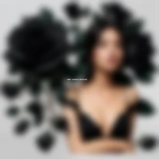 black roses png