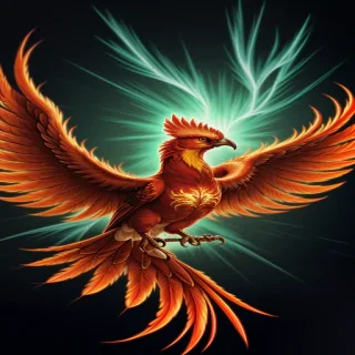 wallpaper phoenix bird