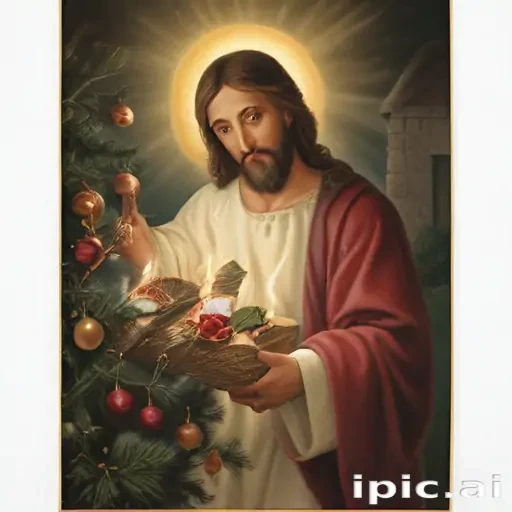 jesus at christmas images