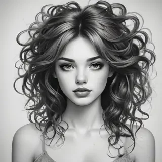 drawings black and white