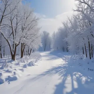 snow transparent