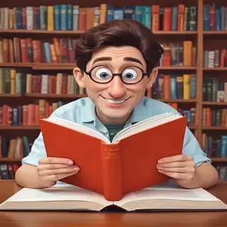 book cartoon image