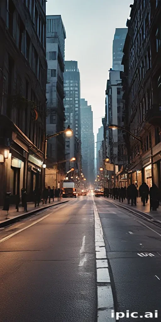 city street background