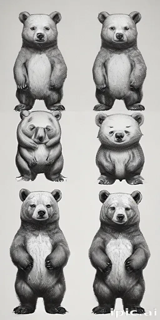 bear drawlings