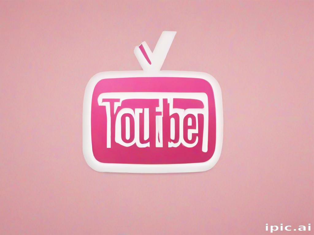 pink youtube logo