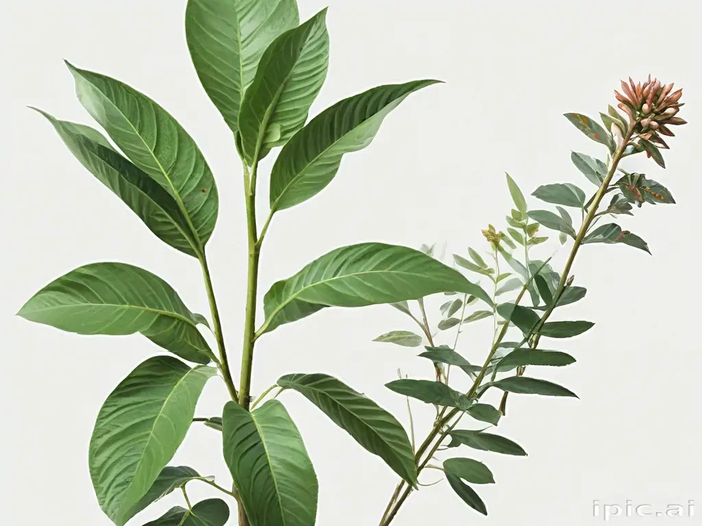 plant no background