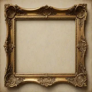 antique frame png