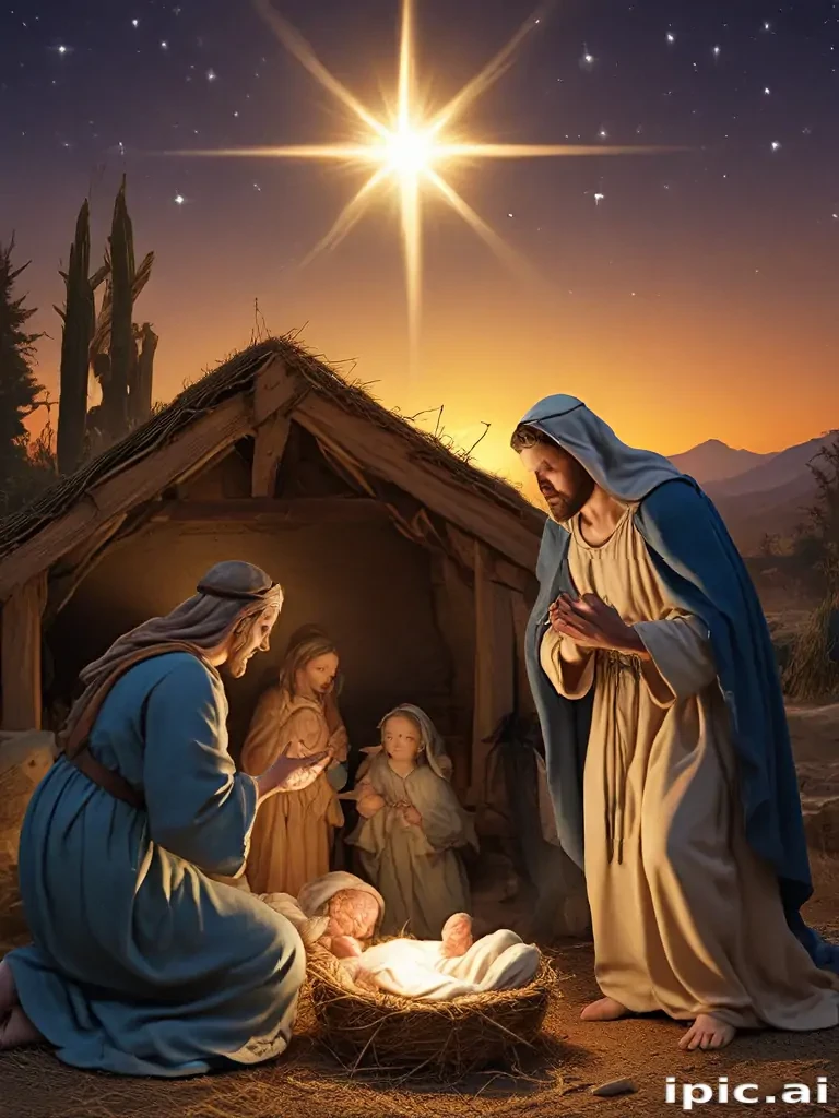 merry christmas nativity images free