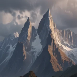 transparent mountains