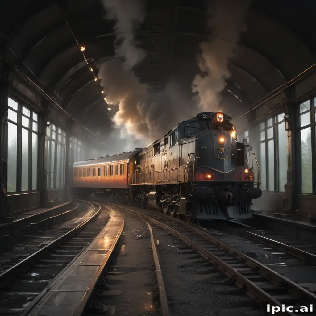 train transparent