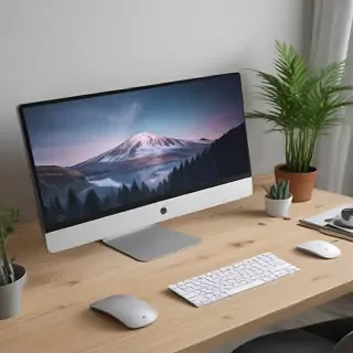 pc screen mockup