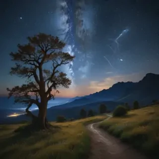 starry night png