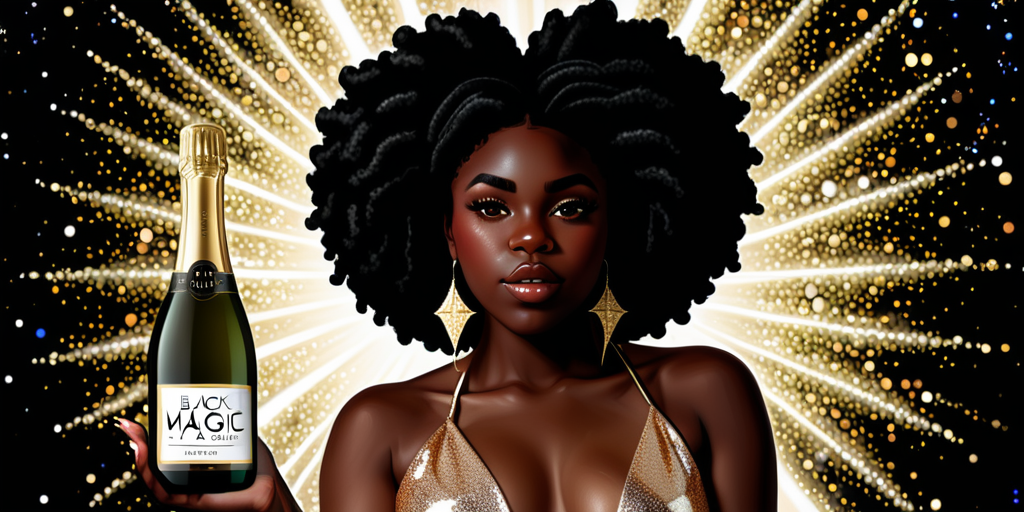 black girl magic sparkling brut
