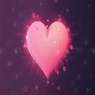 aesthetic heart background