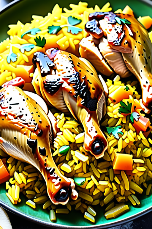 chicken and yellow rice recipe