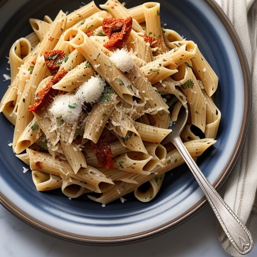 sundried tomato and artichoke pasta