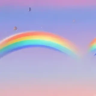 transparent rainbow