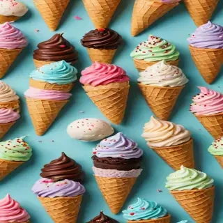 ice cream background