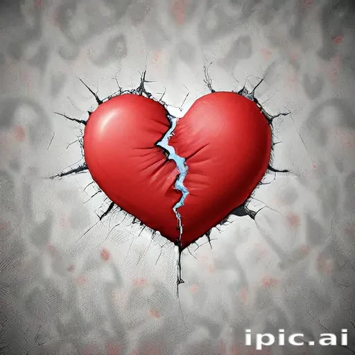 broken heart background