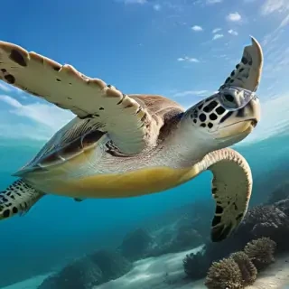 sea turtle desktop background