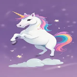 unicorn cartoon